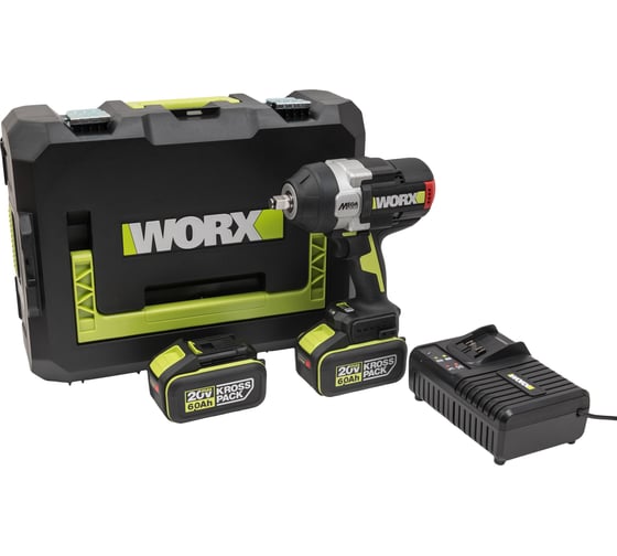 Аккумуляторный ударный гайковерт WORX Professional WU272