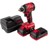 Аккумуляторный ударный шуруповерт MIGHTY SEVEN 18 В, 4 предмета, кейс DS-203S