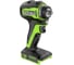 Гайковерт ударный GreenWorks G24IW200, 24V, б/щет, 0-2400об/мин, 3200уд/мин, 3/8'', 200Нм, 1x2Ач, ЗУ, коробка 3803607VUA 5