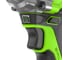 Гайковерт ударный GreenWorks GD24IW400, 24V, б/щет, 0-2800об/мин, 4000уд/мин, 1/2'', 400Нм, 1x4Ач, ЗУ, коробка 3802907VUB 10
