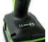 Гайковерт ударный GreenWorks GD24IW400, 24V, б/щет, 0-2800об/мин, 4000уд/мин, 1/2'', 400Нм, 1x4Ач, ЗУ, коробка 3802907VUB 11