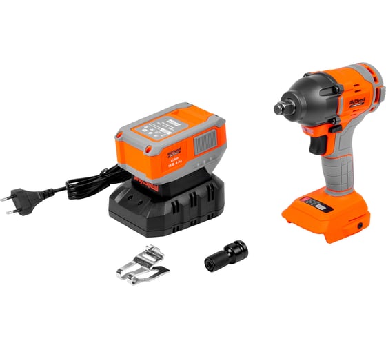 Гайковерт аккумуляторный AV Steel AV-IW 18/400 BL (1x4Ah) AV-961400