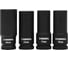 Гайковерт аккумуляторный ударный бесщеточный Titan Pro, 550 Нм, 20 В, 2 АКБ (4 Ач), ударные головки 1/2 в наборе Rokodil 1050005 14