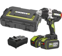 Аккумуляторный ударный гайковерт WORX Professional WU273.2