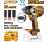 Аккумуляторный ударный гайковерт INGCO 20В Li-ion, б/щ 850 Нм INDUSTRIAL CIWLI20851 3