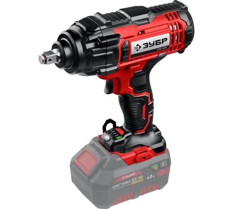 Ударный гайковерт ЗУБР 18 В, без АКБ, в коробке ГУЛ-410