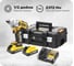 Аккумуляторный гайковерт Dewalt DCF961H2T, 18 В, 2372 Нм, 1890 уд/мин, с 2 АКБ 5 Ач и ЗУ, в кейсе TSTAK DCF961H2T-QW 11
