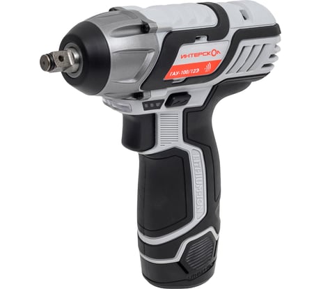 Ударный аккумуляторный гайковерт Интерскол ГАУ-100/12Э АПИ-Т Li-ion, кейс, 2 аккум., 2,0 Ач, ЗУ 807.2.2.70