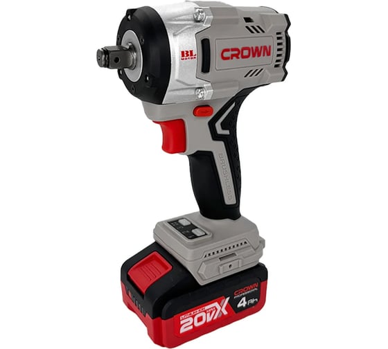 Гайковерт ударный аккумуляторный BL Crown CT22062HX-4 BMC