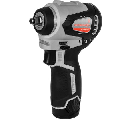 Бесщеточный ударный аккумуляторный гайковерт Интерскол ГАУ-250/12ВЭ АПИ-Т Li-ion, кейс, 2 аккум., 2,0 Ач, ЗУ 804.2.2.70