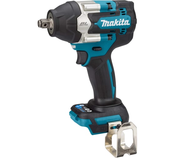 Гайковерт ударный аккумуляторный Makita LXT BL 18В, 1/2", 700Нм,(1x3Ач, з/у), кейс, крючок, подсветка DTW700RF1J