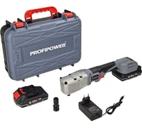 Аккумуляторный угловой гайковерт бесщеточный Profipower CNDTW-18B (Li-ion-2шт, 2.0Ач, 400Нм, З/У, в коробке) E0127