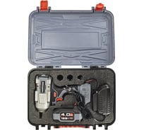 Аккумуляторный гайковерт бесщеточный ударный Profipower T-900N (Li-ion-1шт, 4.0Ач, 900Нм, ударная головка 17/19/21мм, З/У, в кейсе) E0186