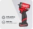 Аккумуляторный гайковерт Milwaukee M12 FCIWF38G3-502X 4933493452 10