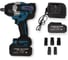 Гайковерт аккумуляторный ударный AktiTool BG204 SET (700 H*m, 20В, Li-ion аккумулятор 4000 mAh 2 шт, ЗУ, набор головок, кейс) 101311 4