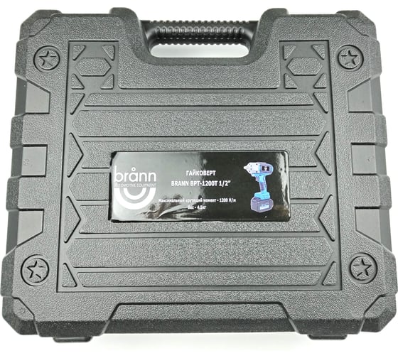 Гайковерт BRANN аккумуляторный 1200 Нм, 1/2" BPT-1200