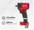 Аккумуляторный гайковёрт Milwaukee M18FIW2P12-0X FUEL 4933478446 1