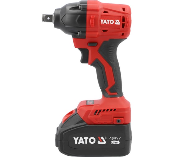 Аккумуляторный бесщёточный ударный гайковерт YATO 350 Н/м 1/2 дюйма YT-8277925