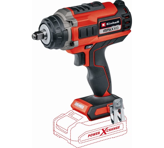 Гайковерт ударный аккумуляторный Einhell PXC Impaxxo 18/450 + 1 акк.4 Ач + ЗУ 3А 4510070SET