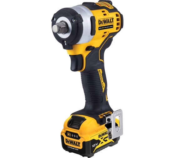 Бесщёточный импульсный гайковерт Dewalt 12 В XR DCF901P1-QW