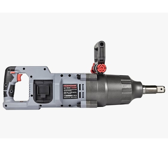 Аккумуляторный бесщеточный ударный гайковерт Profipower T-4000NK короткий шпиндель (40В, 4000Нм, Li-ion-2шт, 8.0Ач, Переходник 1, З/У, в кейсе) E0243