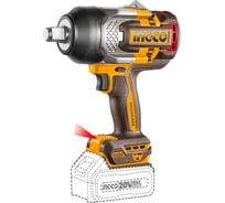 Аккумуляторный ударный гайковерт INGCO 1350 Нм, 3/4, 20В б/щ INDUSTRIA CIWLI201351