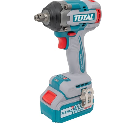 Ударный гайковерт 1/2” 20В TOTAL TIWLI2050