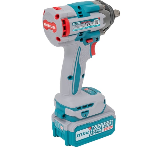 Ударный гайковерт 1/2” 20В TOTAL TIWLI2050