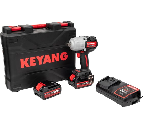 Аккумуляторный ударный гайковерт KEYANG IW20BLH-800V (Set) 1