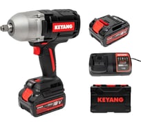 Аккумуляторный ударный гайковерт KEYANG 2 АКБ 5 А*ч IW20BLH-1000V (Set)