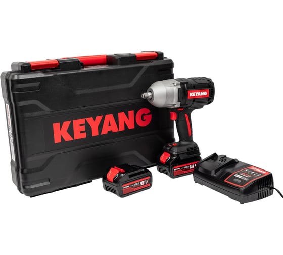 Аккумуляторный ударный гайковерт KEYANG 2 АКБ 5 А*ч IW20BLH-1000V (Set) 1