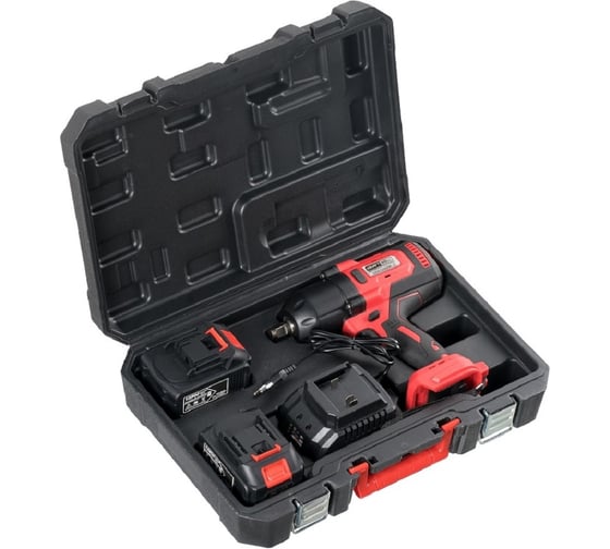 Гайковерт аккумуляторный ударный KraftWell 1/2, 1500 Нм KRW1500IW-E