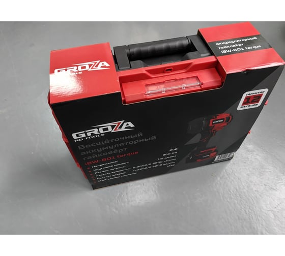 Аккумуляторный гайковерт Grozatools iBW-801 Torque G0203