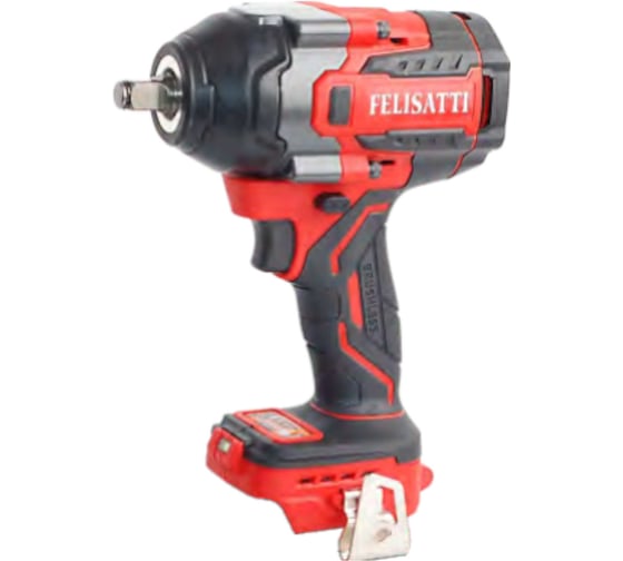 Аккумуляторный ударный гайковерт Felisatti FT 850Нм (картон, без аккум.) 1572