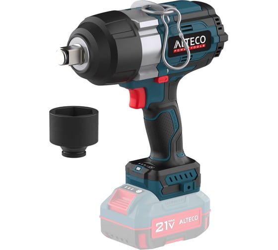 Бесщёточный аккумуляторный ударный гайковерт ALTECO CIW 21-1200 BL Solo 78135