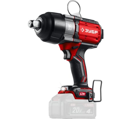 Бесщеточный ударный гайковерт ЗУБР 20 В, 1000 Н·м, без АКБ (LMS) ГБУ-1000