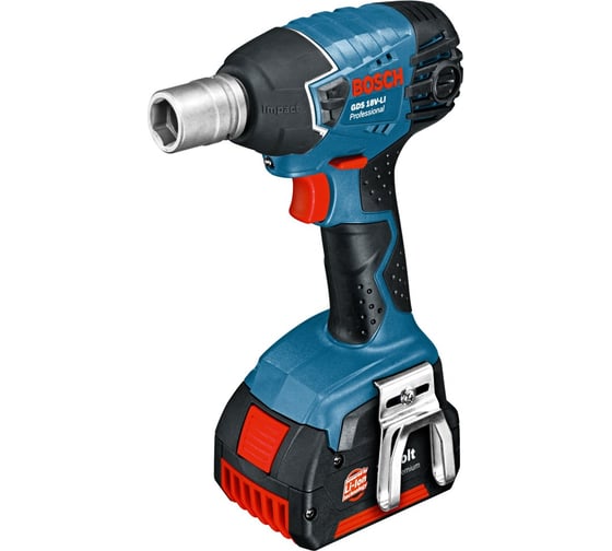 Аккумуляторный ударный гайковерт BOSCH GDS 18 V-LI 0.601.9A1.S04