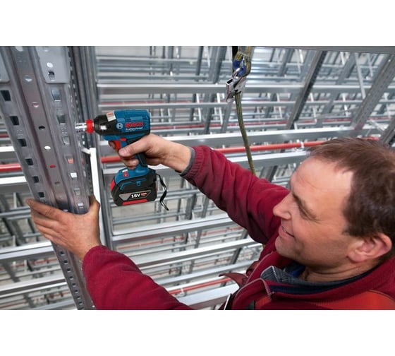 Аккумуляторный импульсный гайковерт Bosch GDX 18 V-EC Professional 0.601.9B9.107