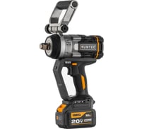 Гайковерт RUNTEC PRO ударный, аккумуляторный, 3/4, 20В, 2*9Ач, 2100Нм RT-IW2100