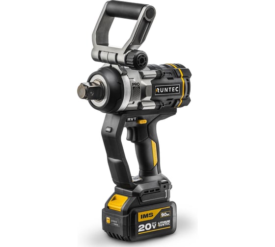 Гайковерт RUNTEC PRO ударный, аккумуляторный, 1, 20В, 2*9Ач, 2300Нм RT-IW2101 1