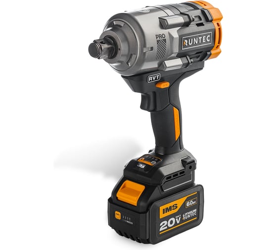 Гайковерт ударный RUNTEC PRO аккумуляторный 3/4, 20В, 2х6Ач, 1600Нм RT-IW1600 1