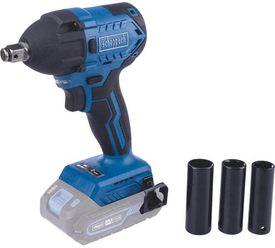 Аккумуляторный бесщеточный ударный гайковерт 1/2 дюйма BC-IW350-X Scheppach без АКБ и ЗУ 5909246900 1