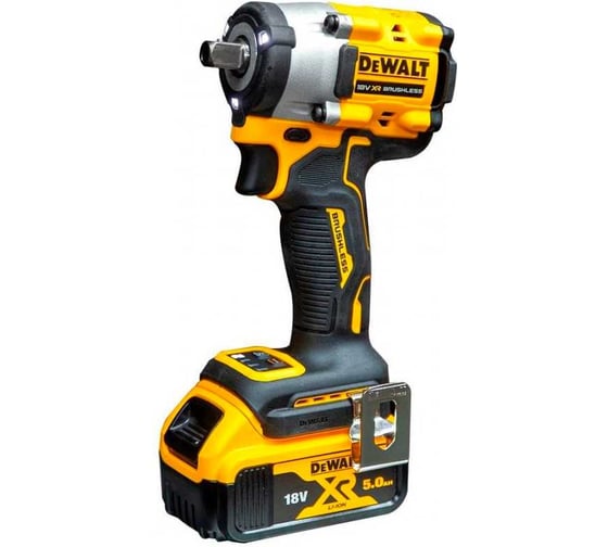 Аккумуляторный гайковерт Dewalt DCF922P2T, 18 В, 610 Нм, 3550 уд/мин, с 2 АКБ 5 Ач и ЗУ, в кейсе TSTAK DCF922P2T-QW 1