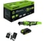 Гайковерт-трещотка аккумуляторная GreenWorks GD24RW, 24V,б/щет,0-250об/мин, 1/2, 80Нм, 70 мм,1x2Ач,ЗУ, сумка, коробка 3804007VUA 11