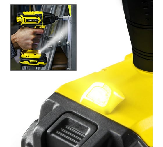 Аккумуляторный ударный гайковерт TROTEC PIDS 10-20V 4410000601