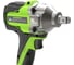 Гайковерт ударный аккумуляторный Greenworks IW5500, 24V, б/щет, 1/2'', 500Нм, 3 режима, 1х4Ач,ЗУ,кор () 3805007VUB 2