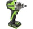 Гайковерт ударный аккумуляторный Greenworks IW5500, 24V, б/щет, 1/2'', 500Нм, 3 режима, 1х4Ач,ЗУ,кор () 3805007VUB 5