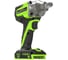 Гайковерт ударный аккумуляторный Greenworks IW5500, 24V, б/щет, 1/2'', 500Нм, 3 режима, 1х4Ач,ЗУ,кор () 3805007VUB 7