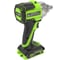 Гайковерт ударный аккумуляторный Greenworks IW5500, 24V, б/щет, 1/2'', 500Нм, 3 режима, 1х4Ач,ЗУ,кор () 3805007VUB 8