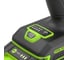 Гайковерт ударный аккумуляторный Greenworks IW5500, 24V, б/щет, 1/2'', 500Нм, 3 режима, 1х4Ач,ЗУ,кор () 3805007VUB 9